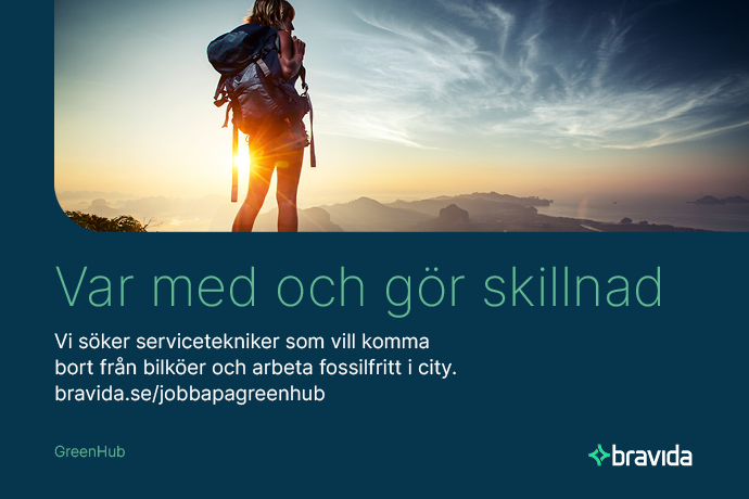 Bravida GreenHub jobbannons