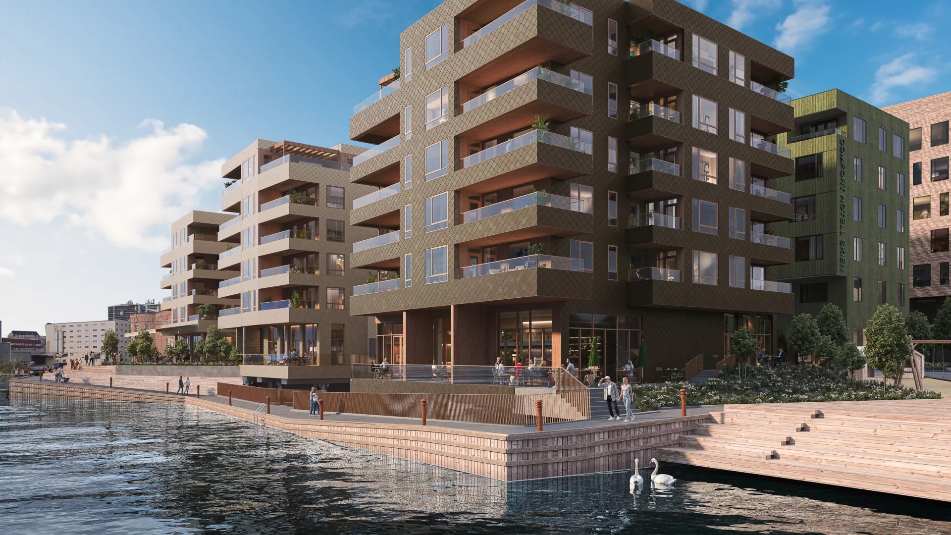 Illustration: Skien Brygge Utvikling AS