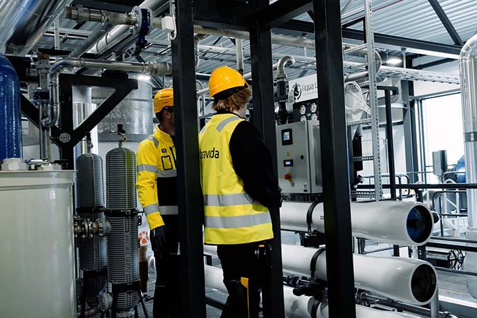 Bild från industrimiljö