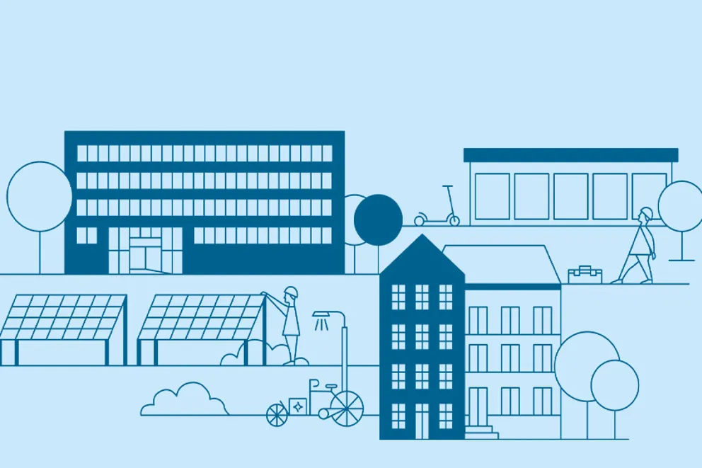 Illustration stad