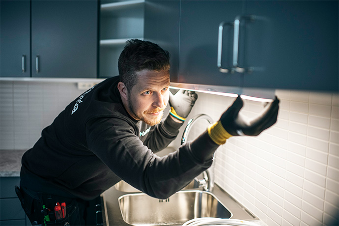 Servicetekniker hos Bravida