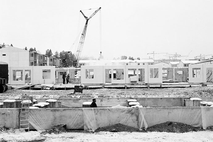 Byggnation av miljonprogrammet