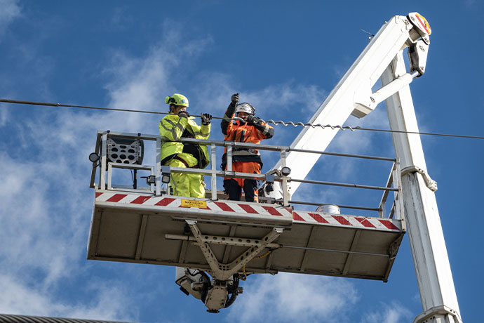 Installationer på hög höjd