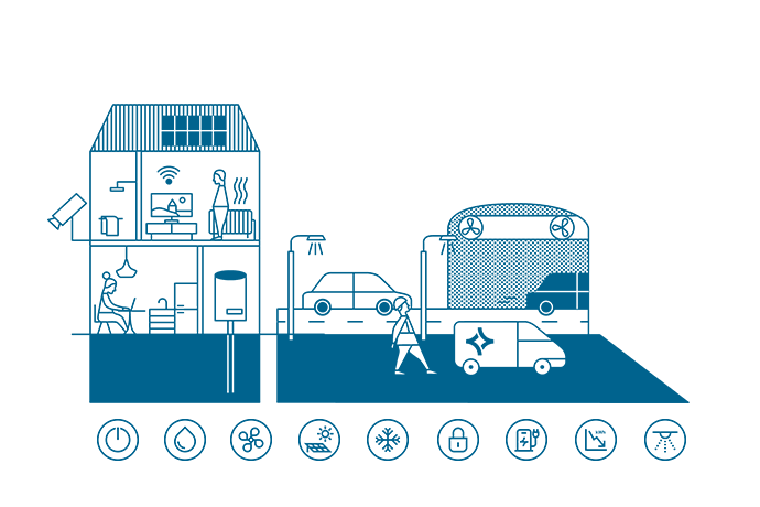 Illustration samhälle Bravida