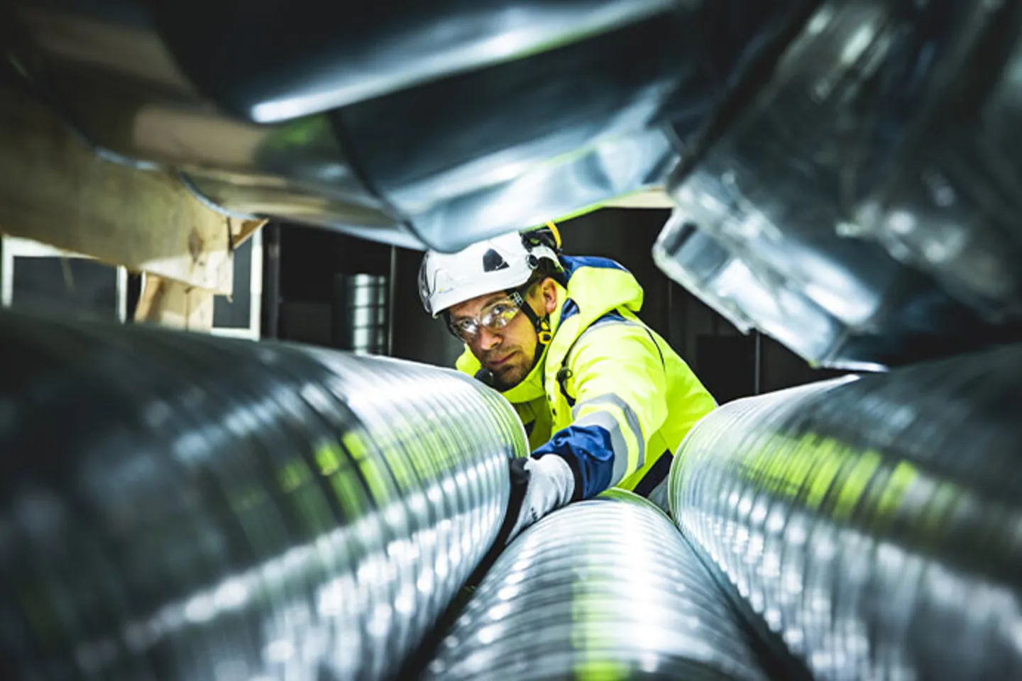 Ventilationsrörsinstallation