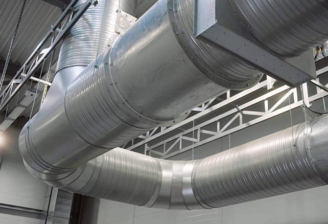 Ventilationsrör i taket