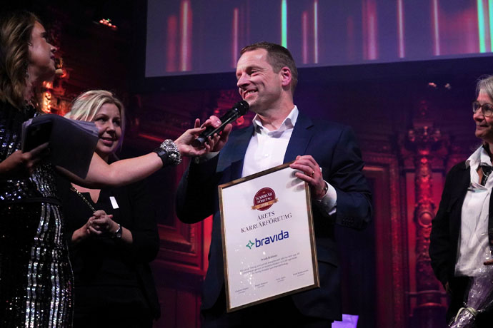 Bravida Årets Karriärföretag 2024